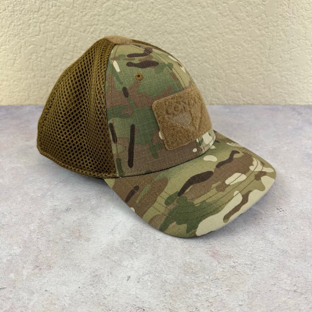 Condor Flex Tactical Mesh Cap MultiCam Camo Hook and Loop on Front and Rear